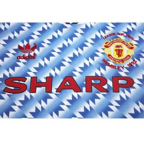 Retro Manchester United 1990/92 Away Long Sleeve Jersey - Image 7