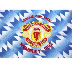 Retro Manchester United 1990/92 Away Long Sleeve Jersey - Image 5