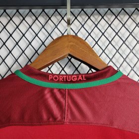 Retro Portugal 2016/17 Home Long Sleeve Jersey - Image 5