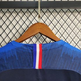 Retro France 2018/19 Home Long Sleeve Jersey - Image 5