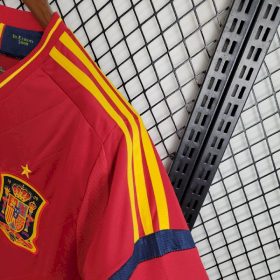 Retro Spain 2012 Home Jersey - Image 8