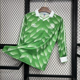 Retro Germany 1990 Away Long Sleeve Jersey