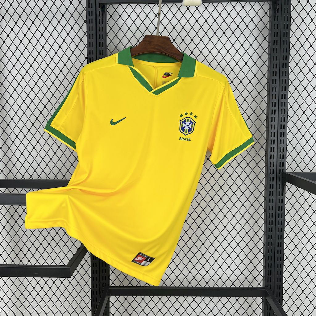 2024111019531323.jpg Retro Brazil 1997 Home Jersey - Image 1