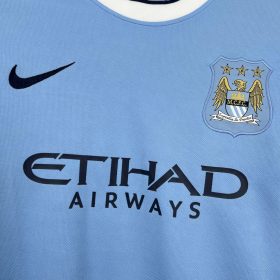 Retro Manchester City 2013/14 Home Jersey - Image 4