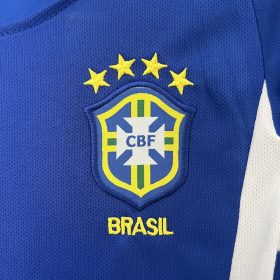 Retro Brazil 2002 away Kids Kit - Image 7