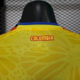 Mens Colombia 2026 World Cup Home Long Sleeve Jersey Player Version - Image 8