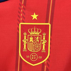 Mens Spain 2026 World Cup Home Long Sleeve Jersey españa - Image 7