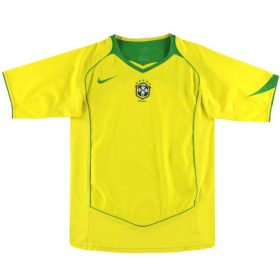 Retro Brazil 2004/2006 Home Jersey