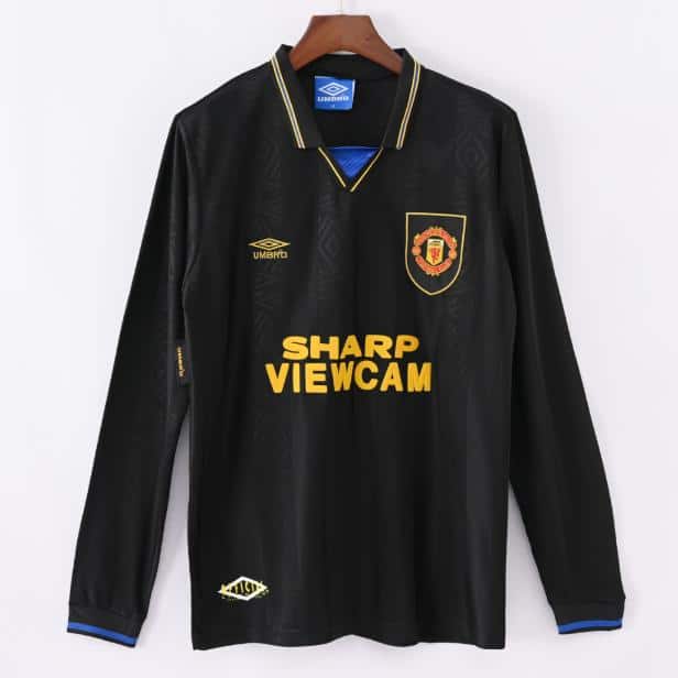 ScreenShot_2026-05-14_123246_557 Retro Manchester United 1993/95 Away Long Sleeve Jersey - Image 1
