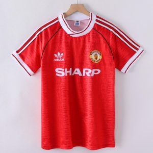 Retro Manchester United 1990/92 Home Jersey