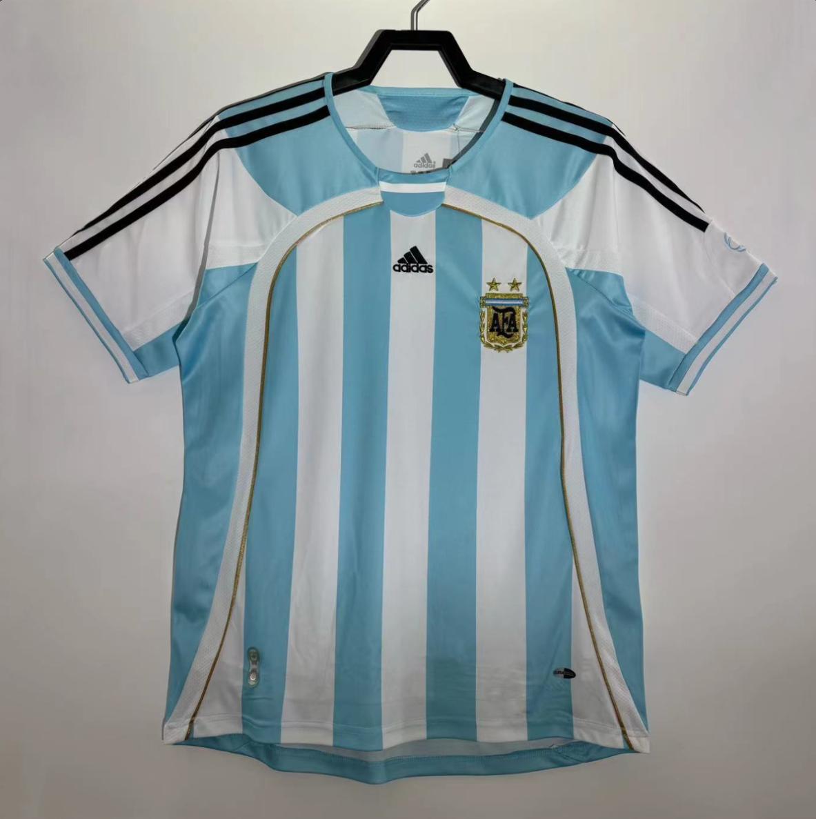 ScreenShot_2026-07-27_014701_147 Retro Argentina 2006 Home Jersey - Image 1