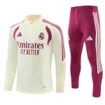 Mens Real Madrid 2026/27 Half-Zip Sweater+Pant