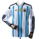 Mens Argentina 2026 World Cup Home Long Sleeve Jersey - Image 2
