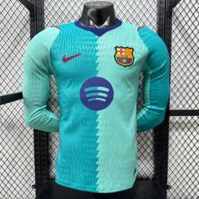 Mens Barcelona 2026/27 third Long Sleeve Jersey Player Version