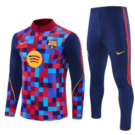 Mens Barcelona 2026/27 Half-Zip Sweater+Pant