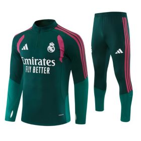 Mens Real Madrid 2026/27 Half-Zip Sweater+Pant