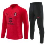 Mens AC Milan 2026/27 Half-Zip Sweater+Pant