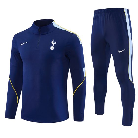 fcde6394 Mens Tottenham Hotspur 2026/27 Half-Zip Sweater+Pant - Image 1